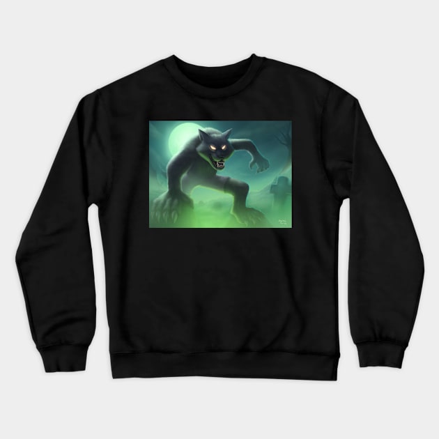 The Graveyard Shift Crewneck Sweatshirt by CharleyFox